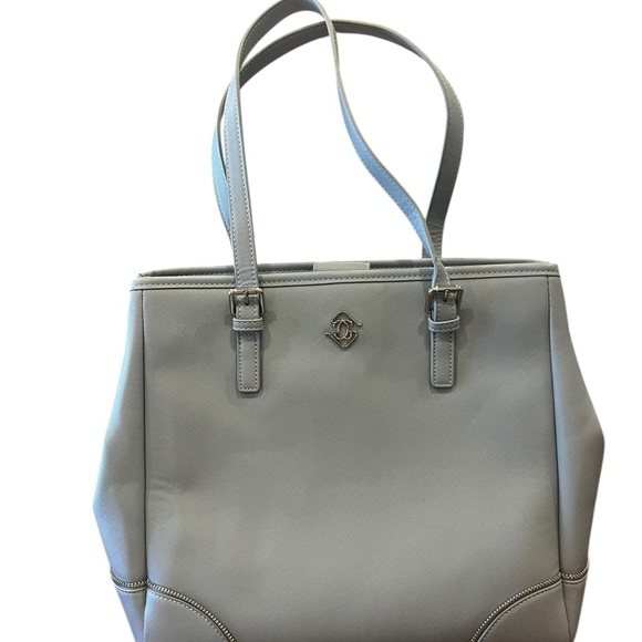 Glass Ladder & Co. Handbags - GLASS LADDER & CO Catalina Silver Medium Michelle Bag